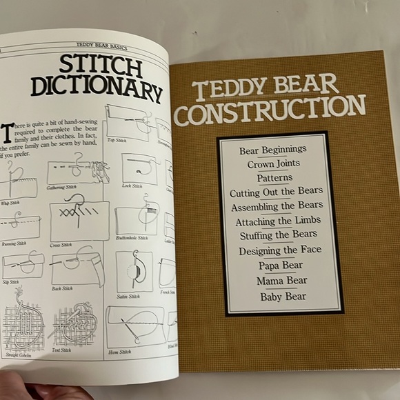 NWT Making Your Own Teddy Bear BOOK 1982 Bialosky Tynes Vintage Patterns Clothes - Picture 7 of 17